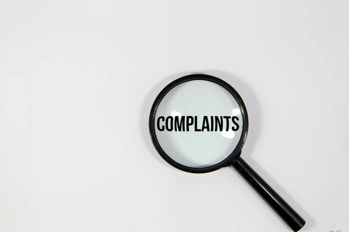 complaints magnifying glass