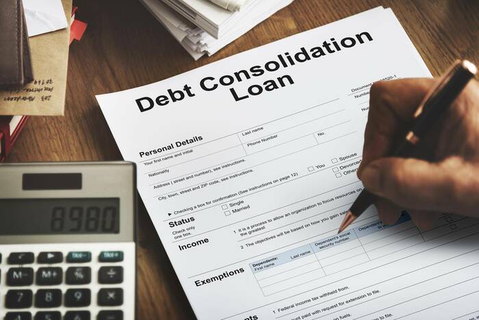 debt consolidation loan form