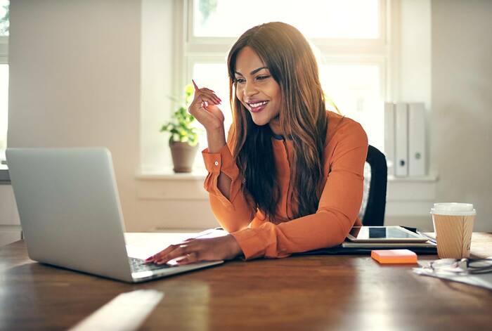 woman applying for personal loans